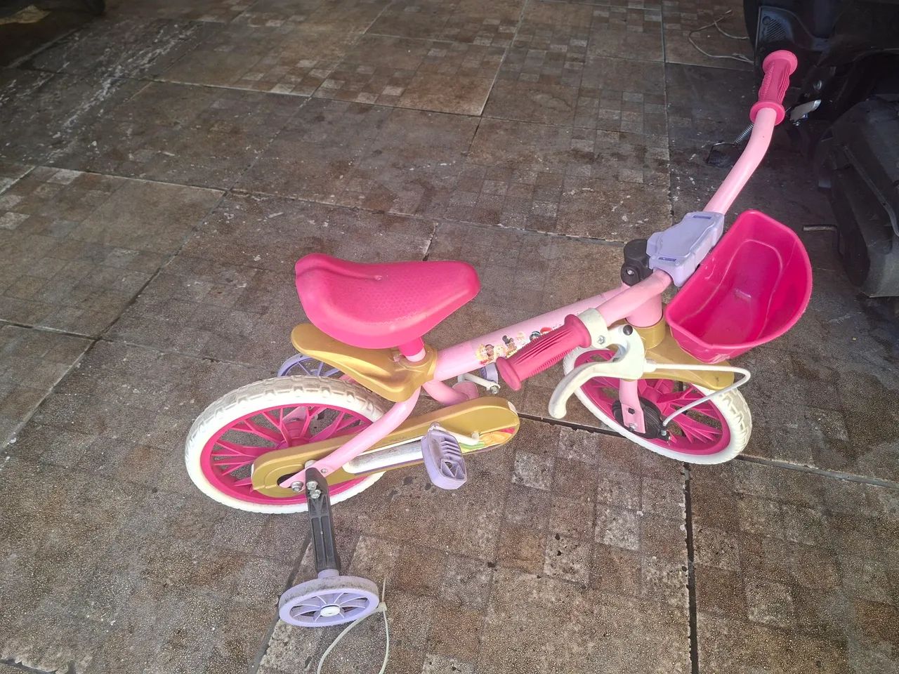 Bicicleta infantil menina