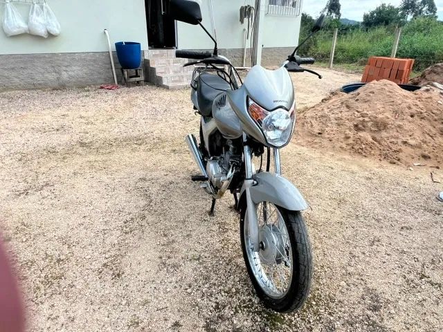 Vendo Moto CG 150 Flex Cinza - Foto 2
