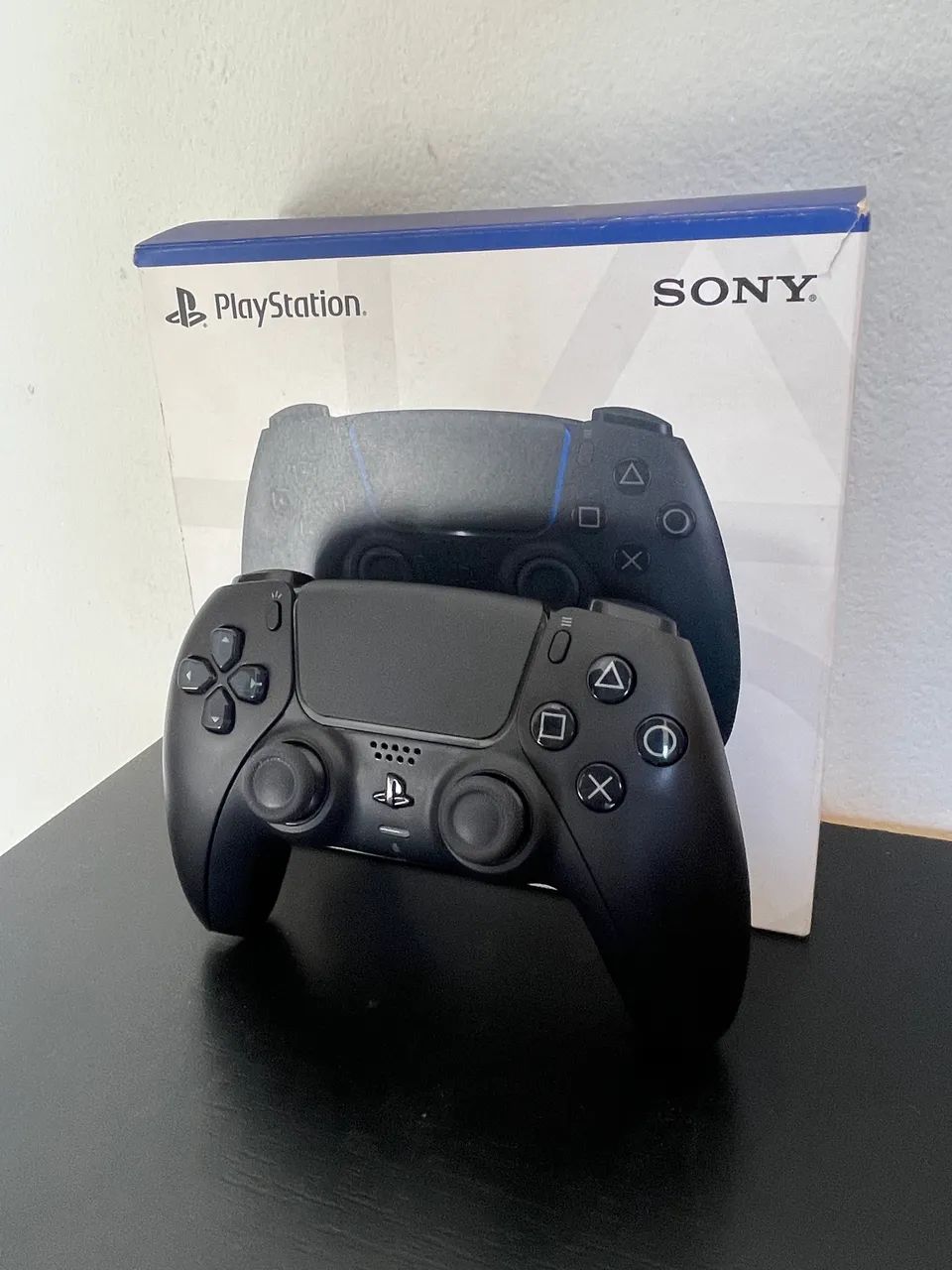 Controle original ps5 - midnight black com caixa  - Foto 2