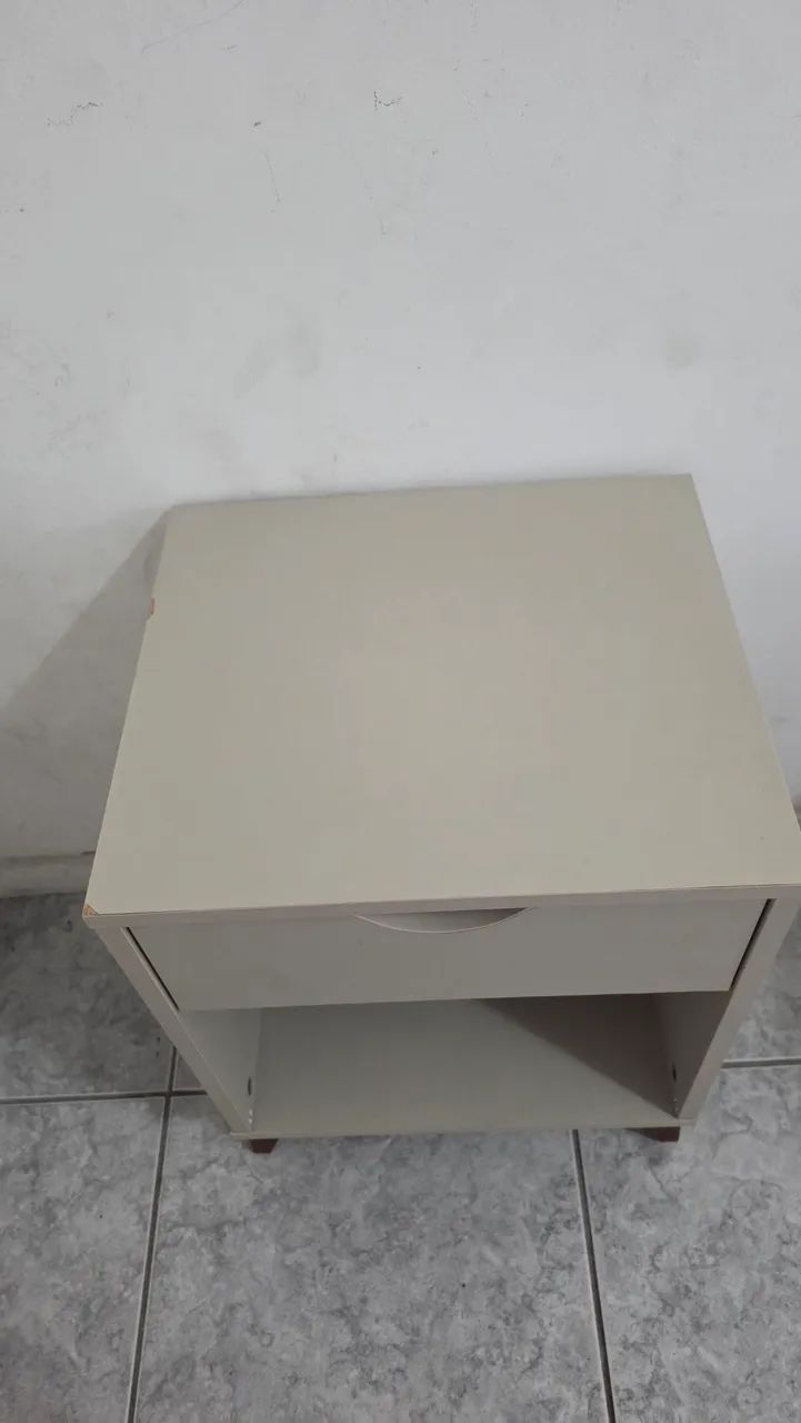 MESA DE CABECEIRA 1 GAVETA COM NICHO LIN  - Foto 2