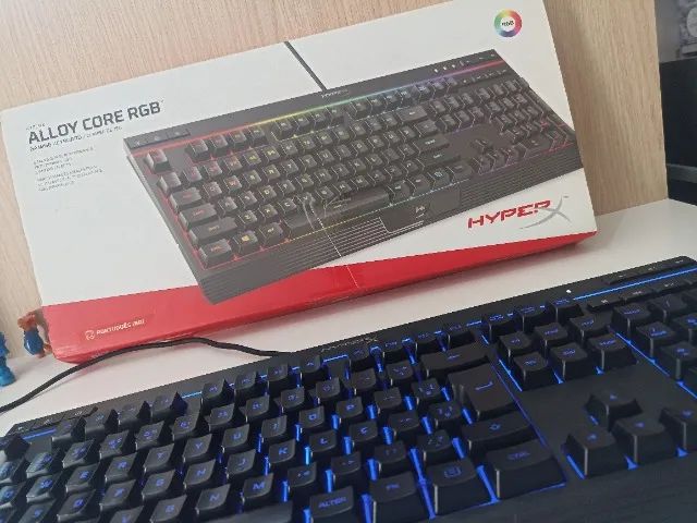 Teclado HyperX Alloy Core RGB Preto ABNT2 - Foto 3