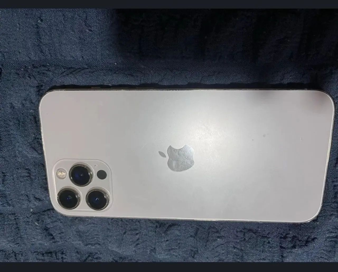 Apple iPhone 12 Pro max 128gb Com 6gb E 5g Prateado, Seminovo
