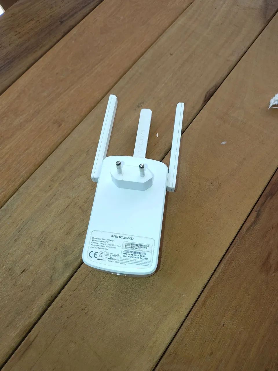 Repetidor wi-fi 3 antenas Mercusys 300mbps  - Foto 2