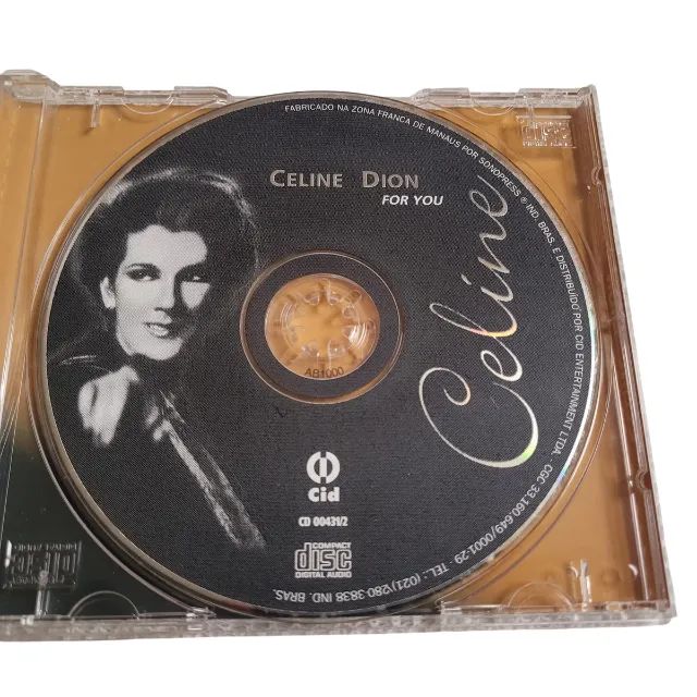CD Coletânea Celine Dion For You - Foto 3