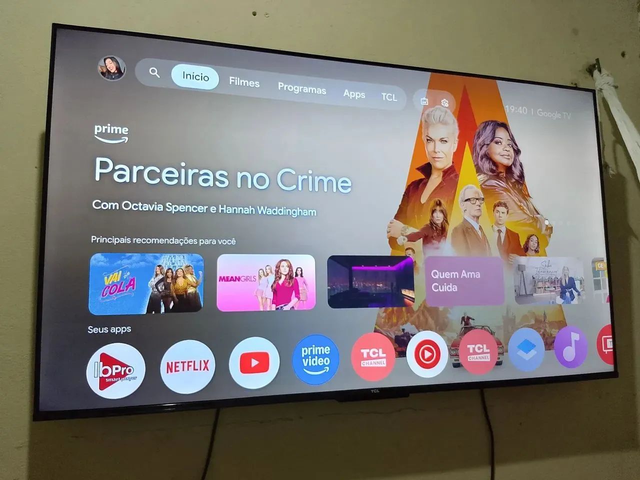 smart TV led 50 polegadas TCL
