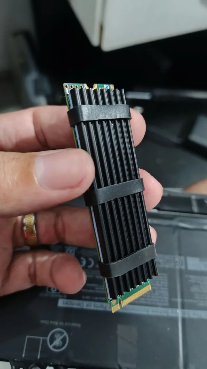 Dissipador de Alumínio para SSD M2  - Foto 2