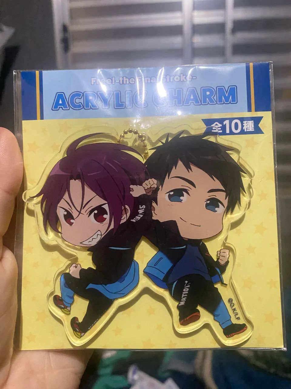 Chaveiro Free! Iwatobi - Sousuke & Rin - SouRin