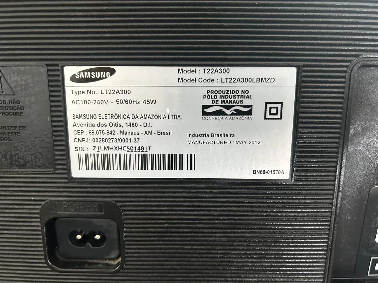 Monitor/TV Samsung 22?