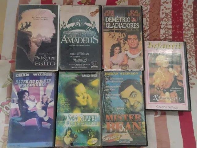 LOTE : FITAS EM VHS ORIGINAIS E EM BOM ESTADO ! - Foto 2