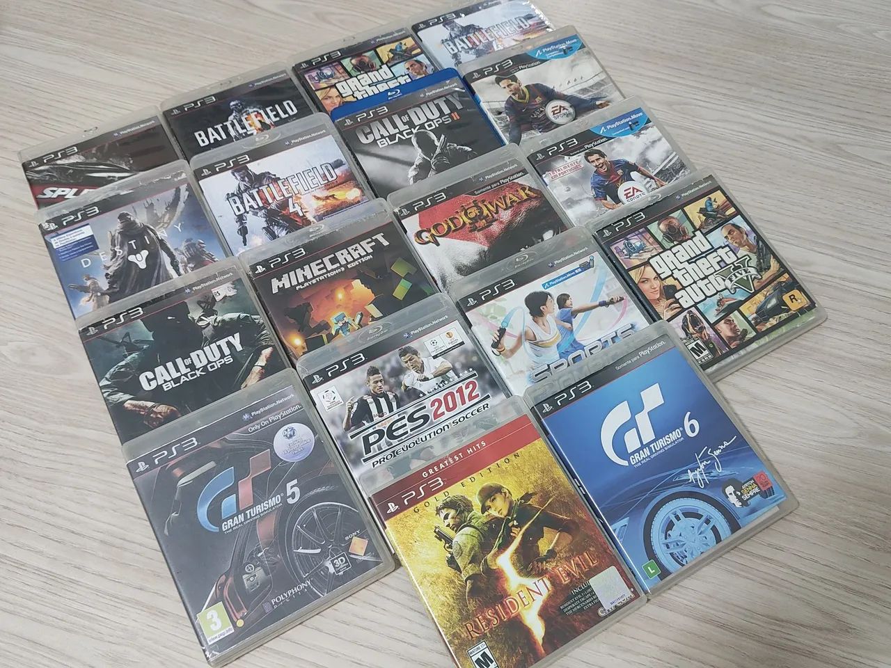 18 Jogos Playstation 3