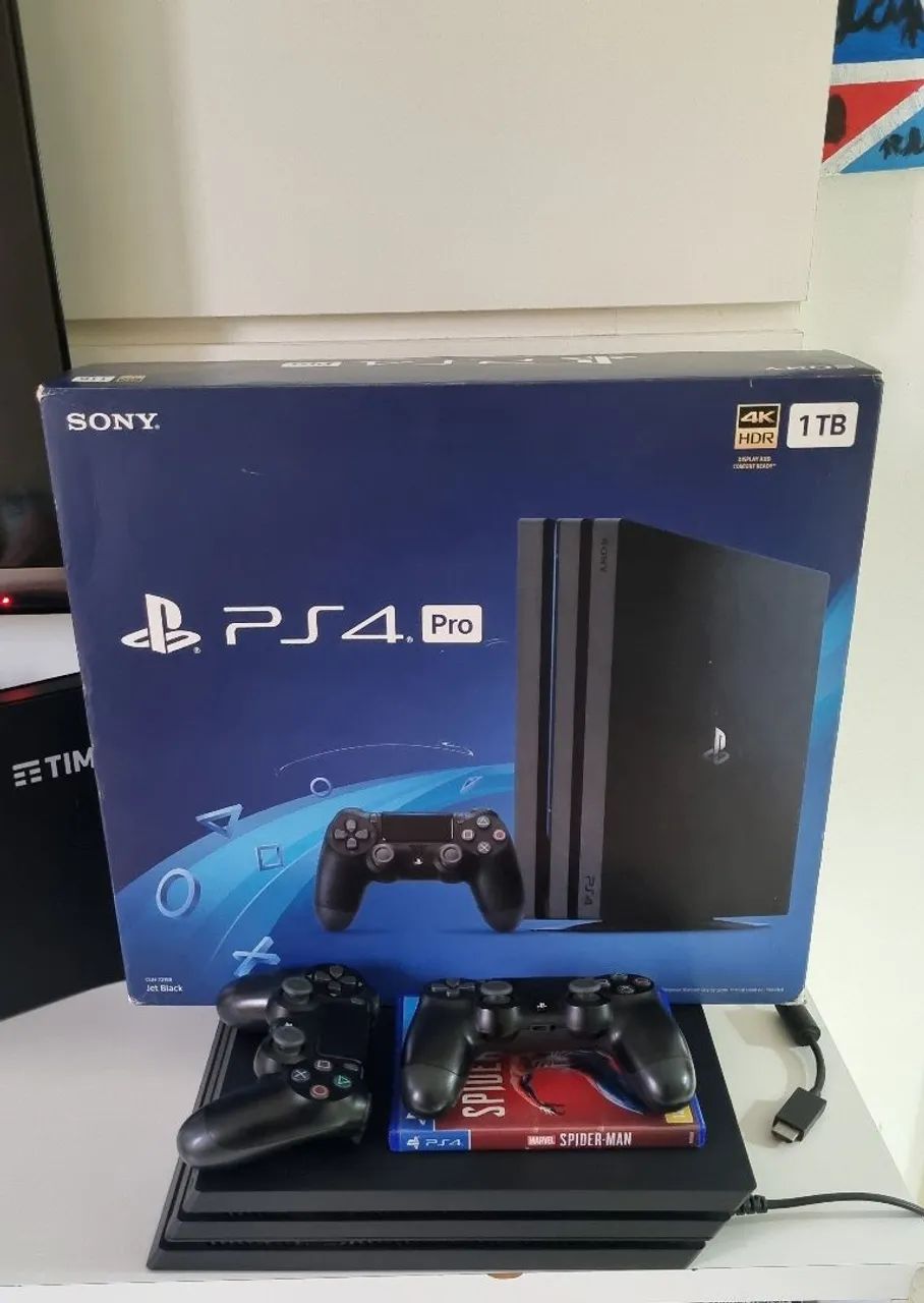 Ps4 PRO HD 1TB Lacrado - Jogos de Vídeo Game - Jardim São Paulo