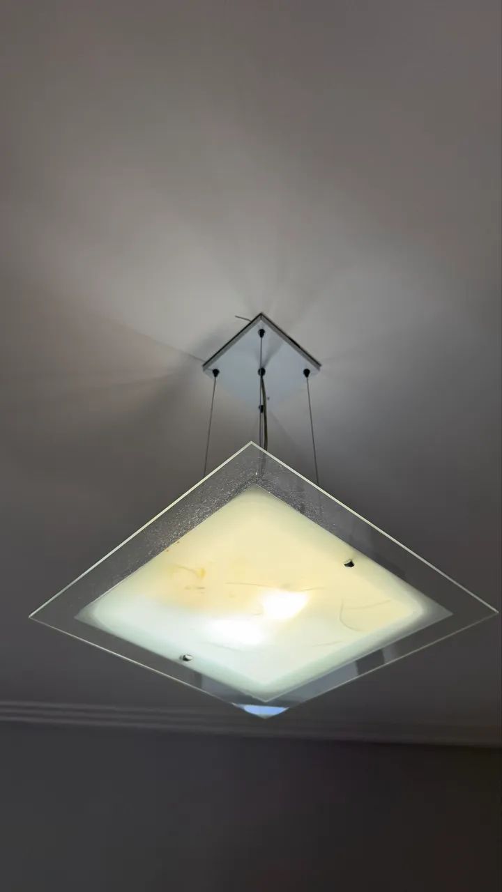 Luminária pendente + 2 plafons  - Foto 2