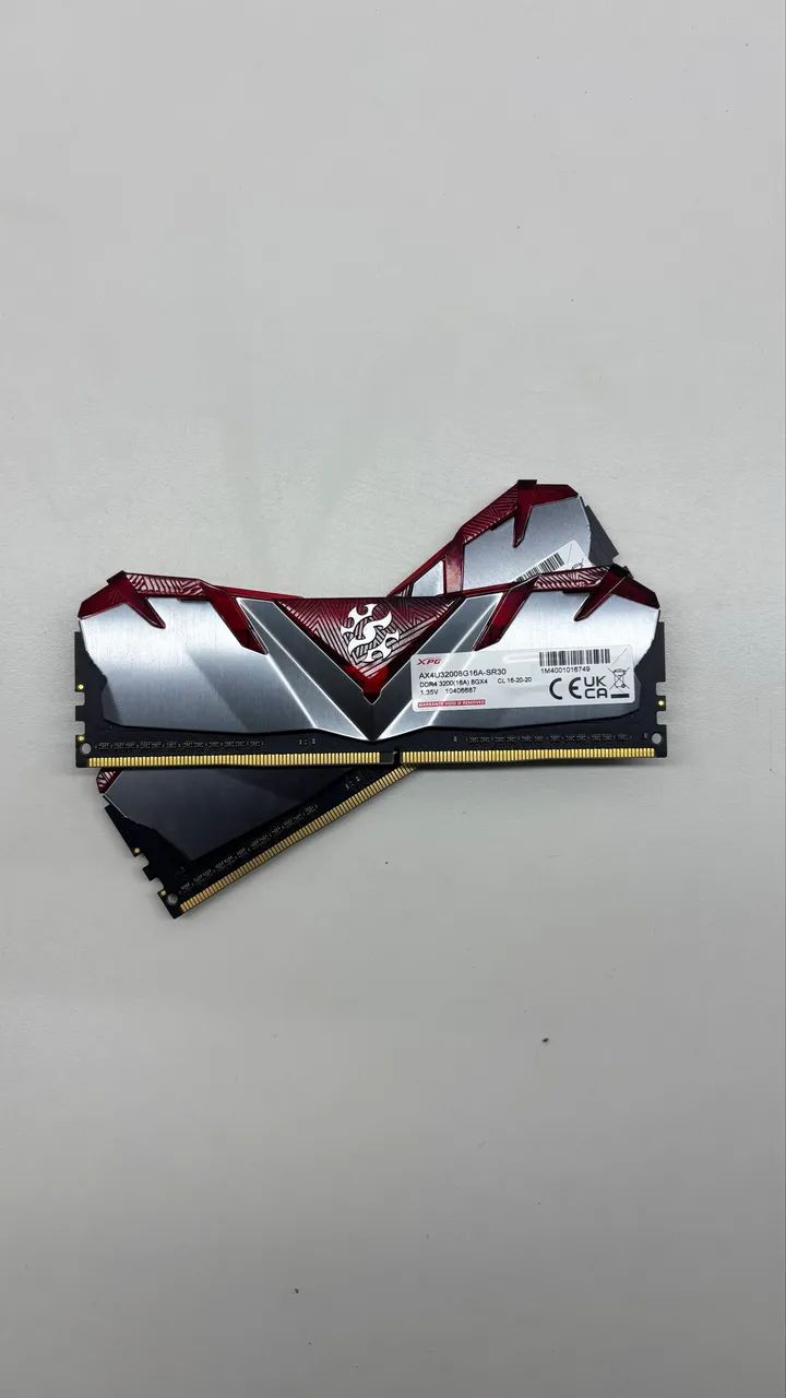 Memória RAM XPG 2x 8GB 3200hz 