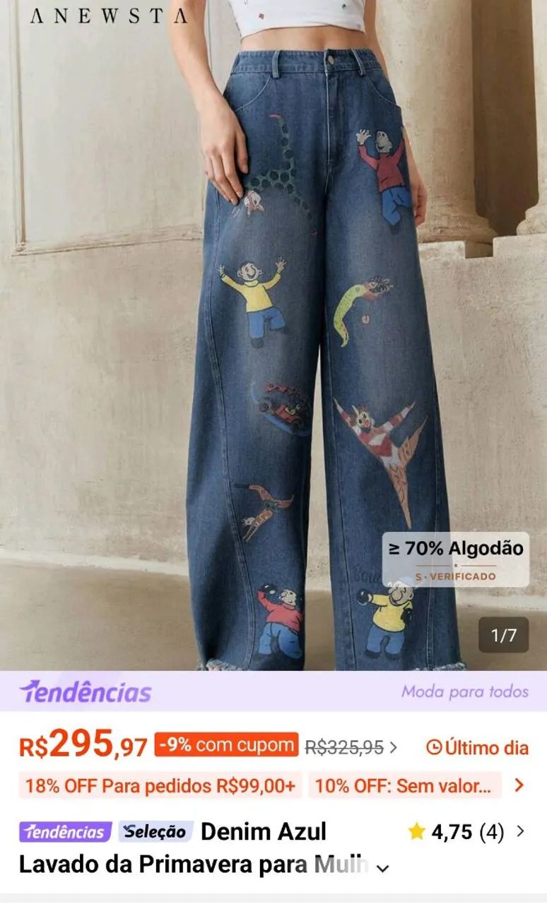 Calça jeans  - Foto 4