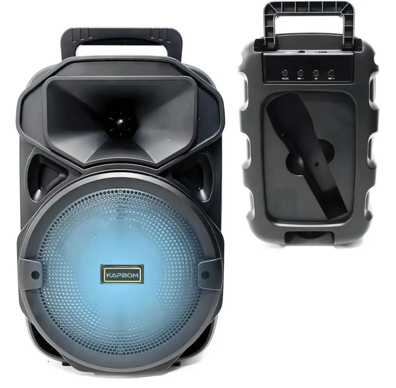 Caixa de som potente amplificada com entrada microfone Bluetooth Rádio Pendrive  - Foto 2