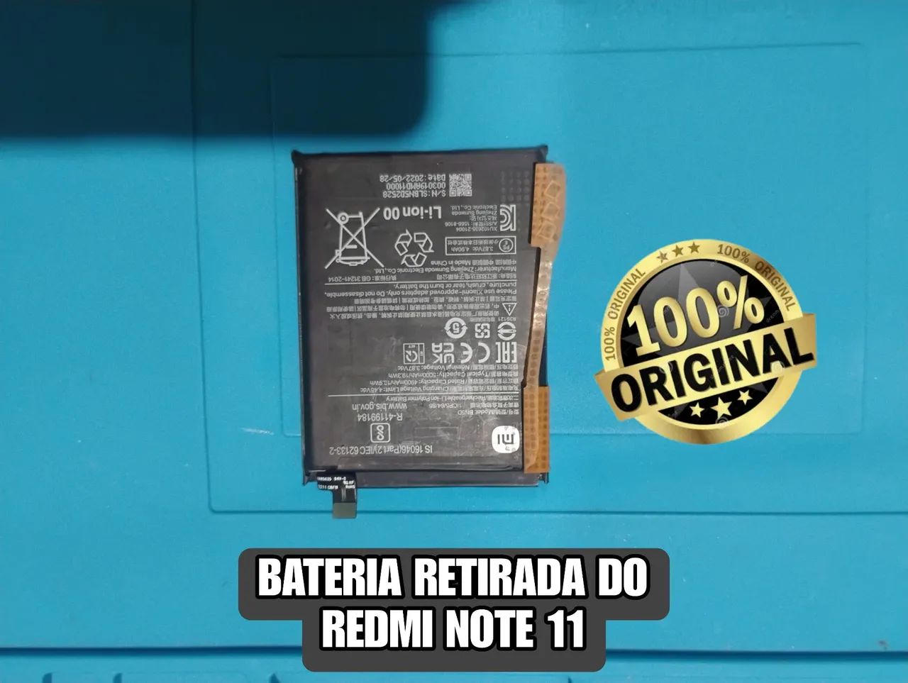LOTE SUCATA ORIGINAIS RETIRADA DO REDMI NOTE 11  - Foto 4