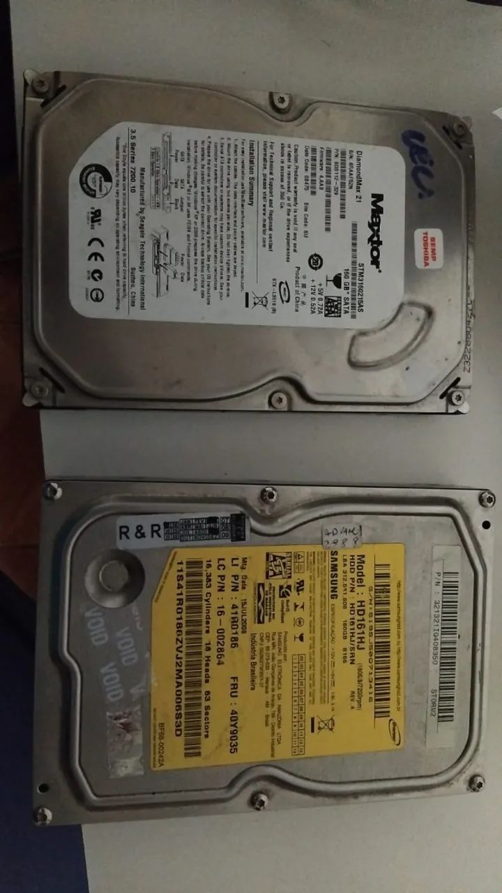 2 HDs para Desktop