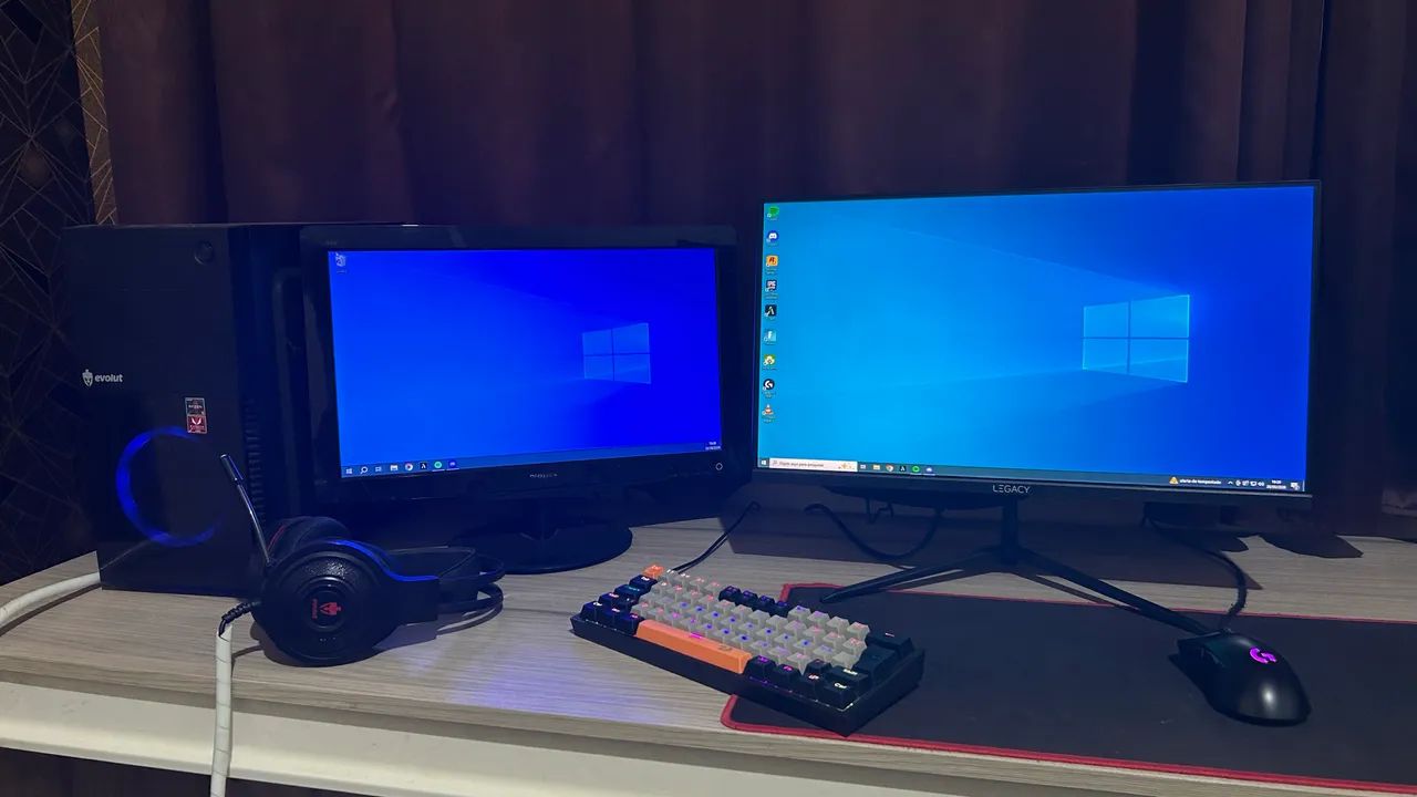 Kit PC gamer completo