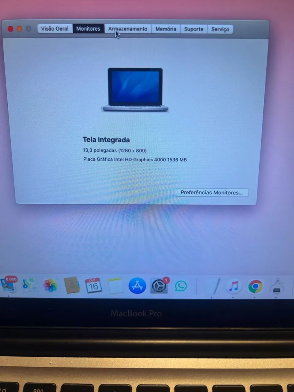  MacBook Pro 13" 2012 ? i7, 8GB, SSD 480GB - Foto 4