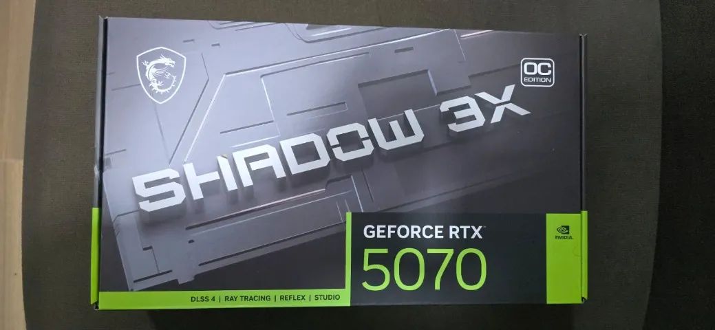 Placa de Vídeo MSI GeForce RTX 5070 Shadow 3X OC 12GB GDDR7 - Foto 2
