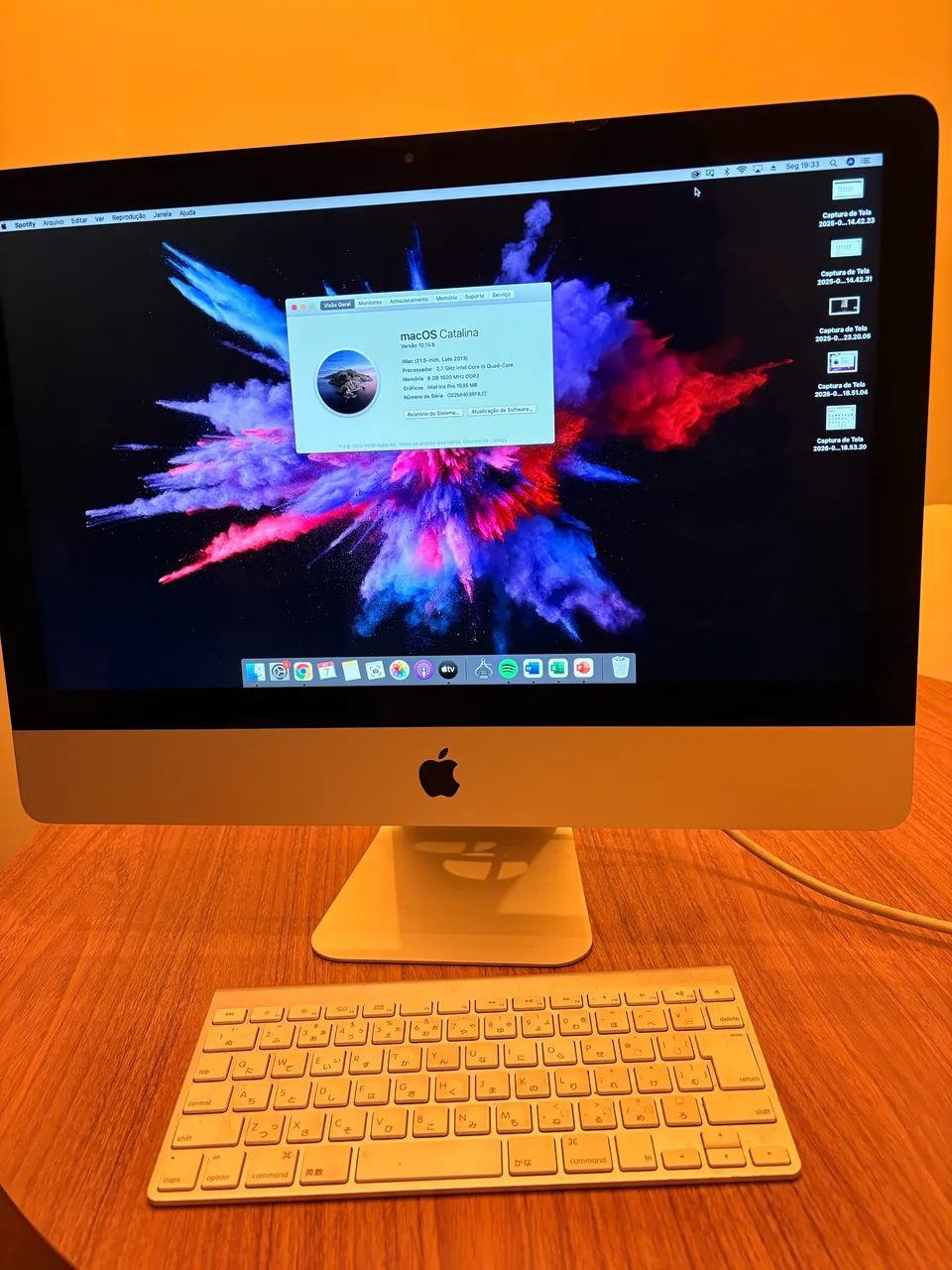 iMac 21,5 2013 8GB de RAM e SSD 256GB - Computadores e Desktops