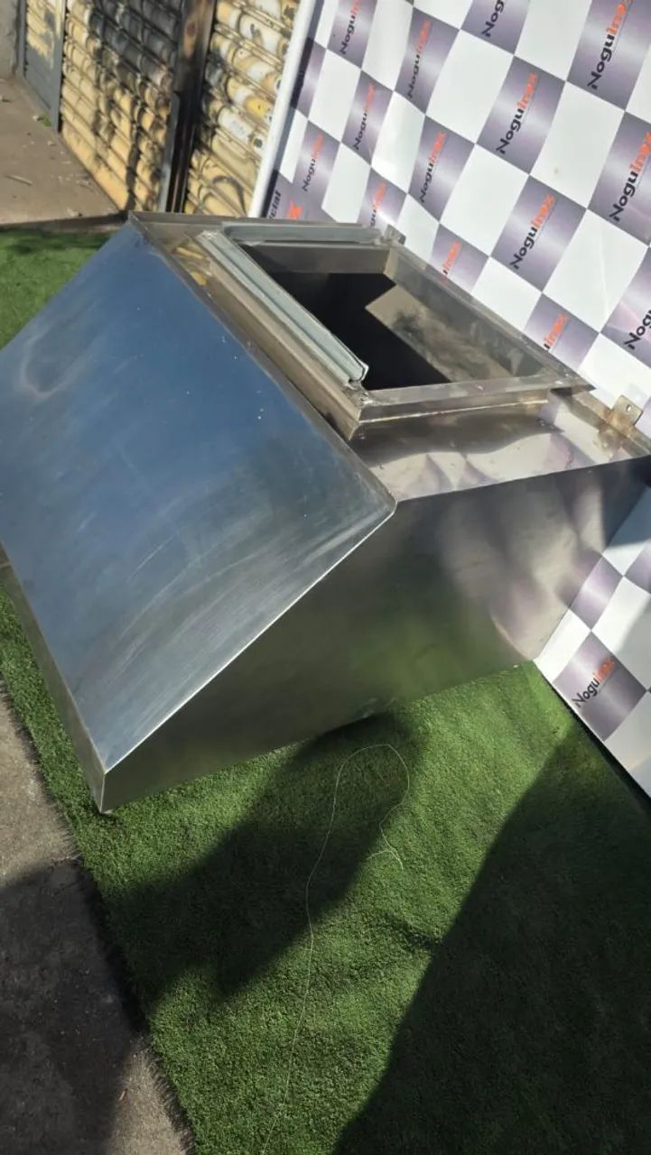 Coifa industrial inox 304