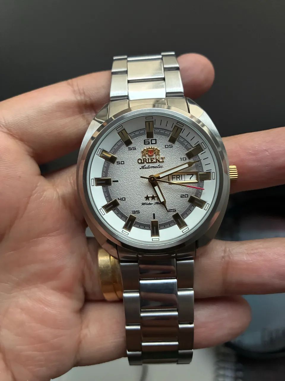 Orient três estrelas automático  - Foto 3