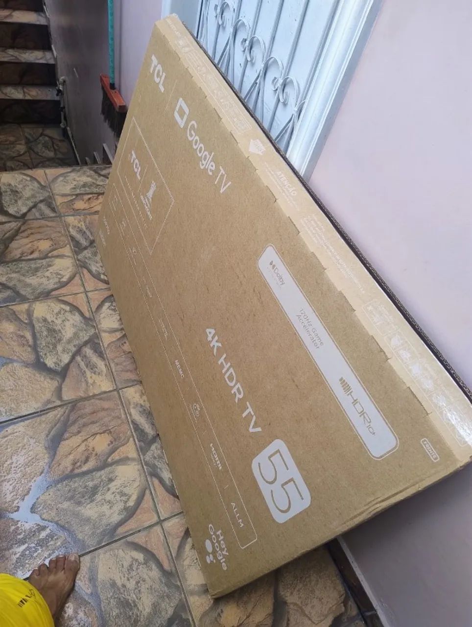 Caixas de Papelão para TV - 32 e 55 polegadas