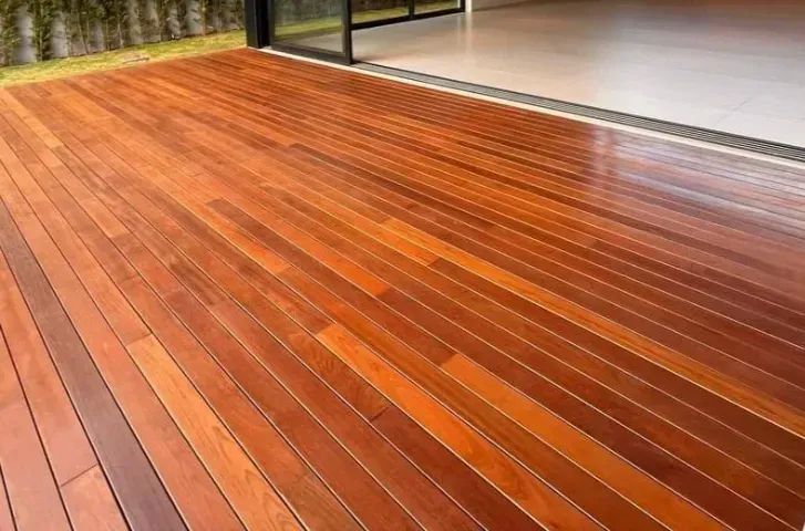 Deck De Madeira Jatobá Extra - 7cm X 2cm (Régua Estreita Premium) - Foto 2