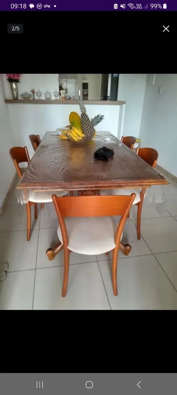 Mesa de  madeira Com ou Sem cadeiras  - Foto 3