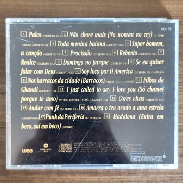 CD Gilberto Gil - Mestres Da MPB - Foto 2