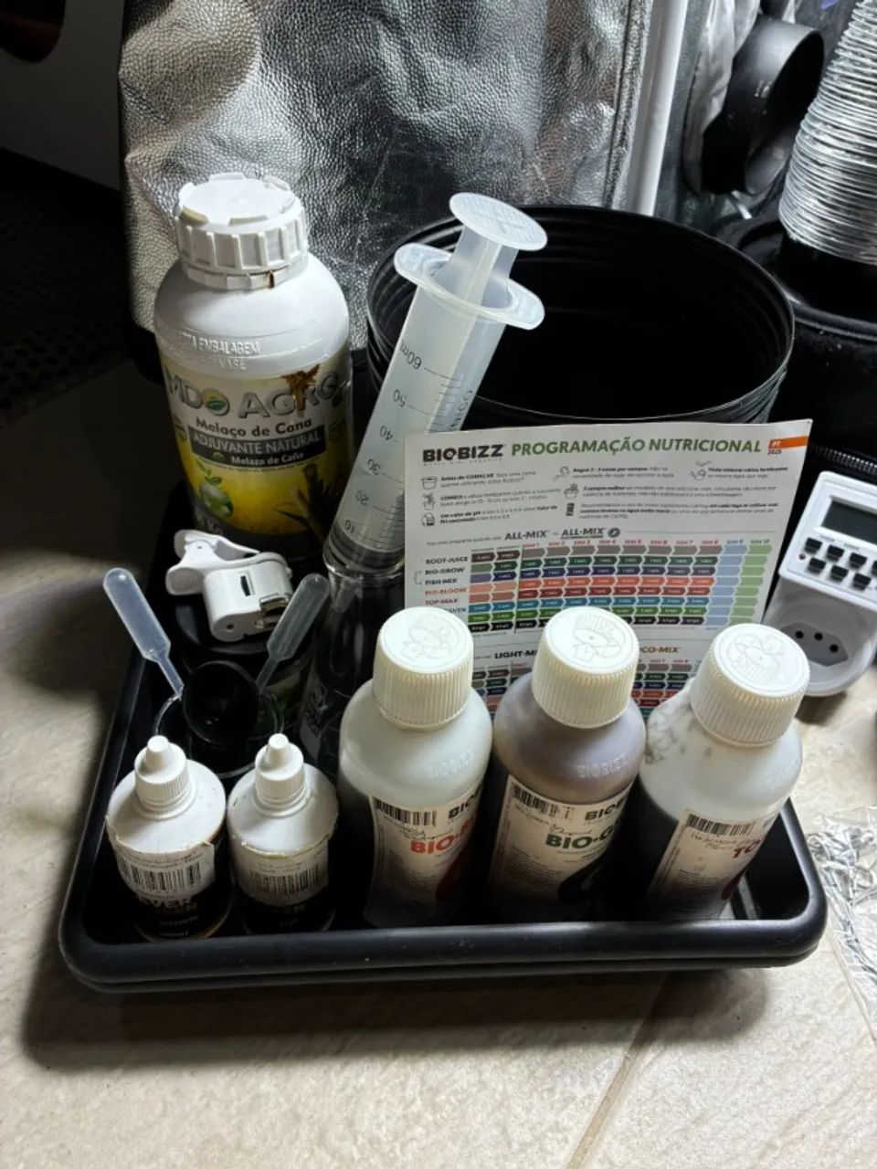 Kit de Estufa Grow 60x60cm (pronto pra cultivo) - Foto 4