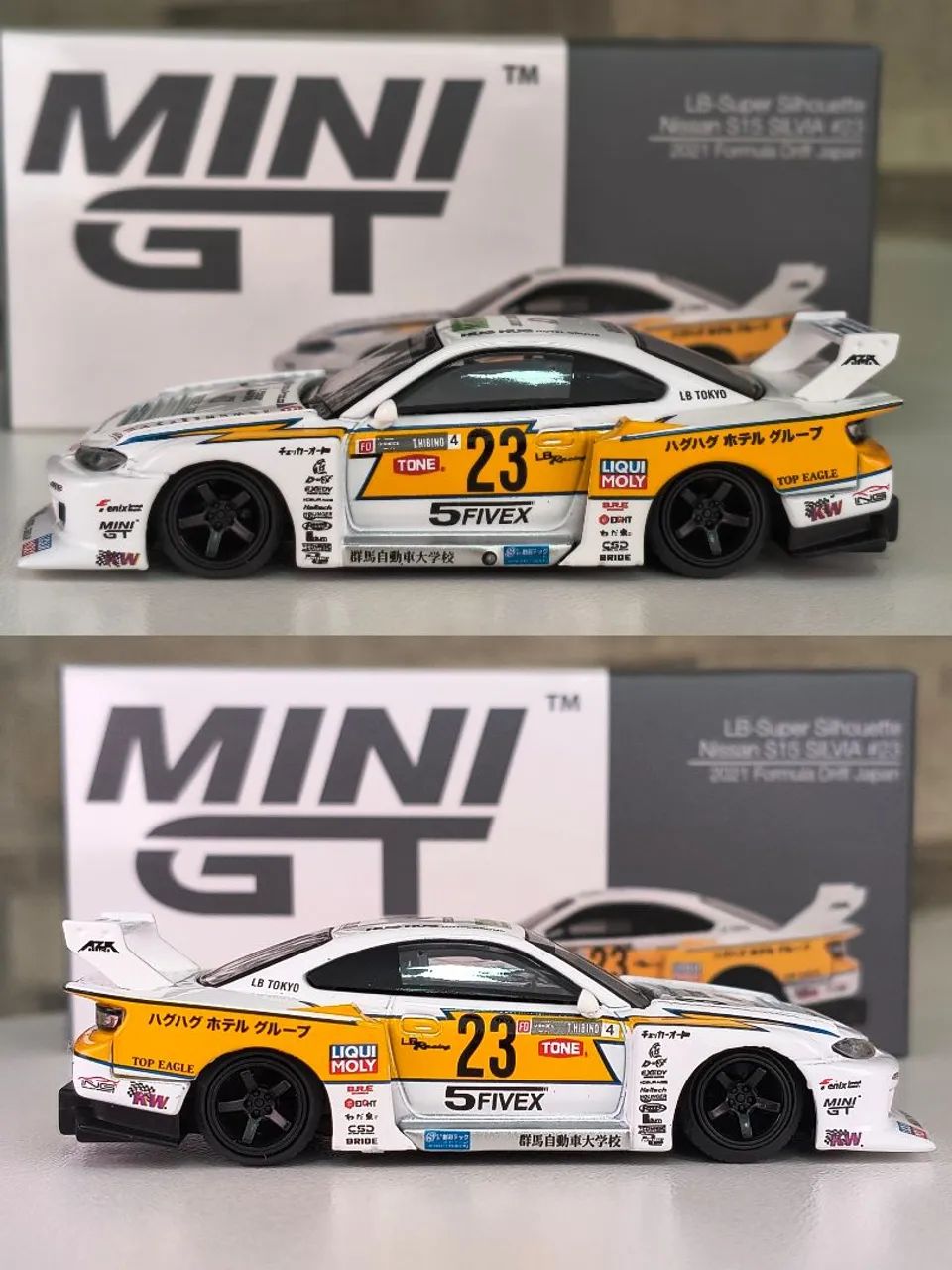 Mini GT 1:64 Nissan Silvia S15 LB-Super Silhouette #23 Formula