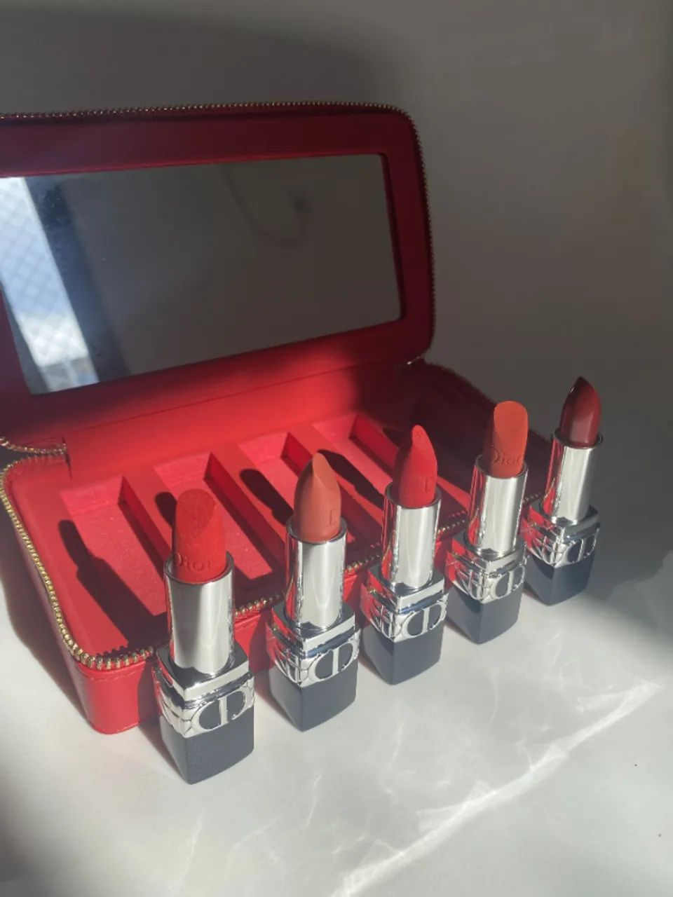 DIOR _ Estojo + 5 batons exclusivos 