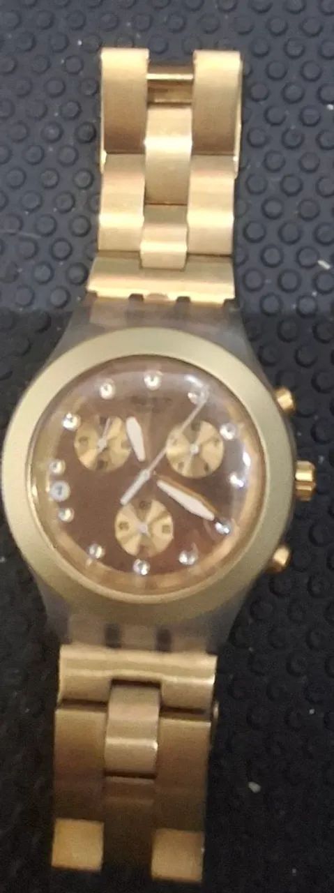 Relogio swat dourado  - Foto 2