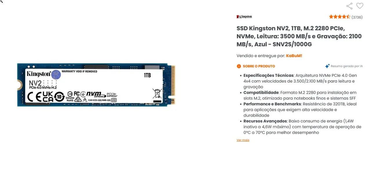 Ryzen 5 7600 + WC Corsair + SSD 1 Tb + Gabinete + Fans - Foto 5