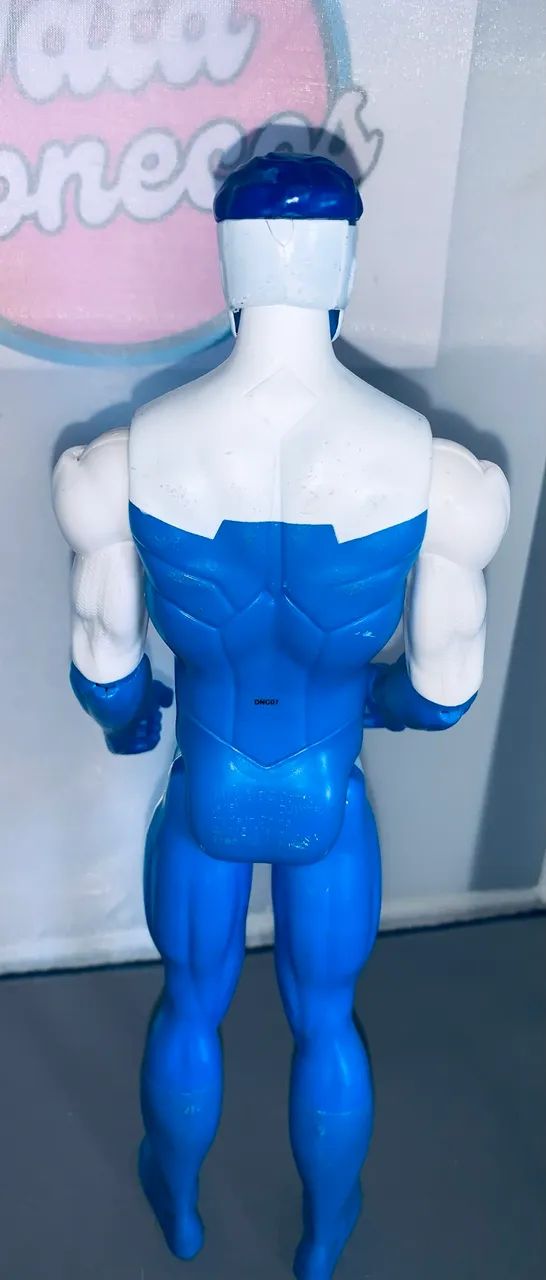 Boneco Superman elétrico raro usado 30 cm matel  - Foto 3