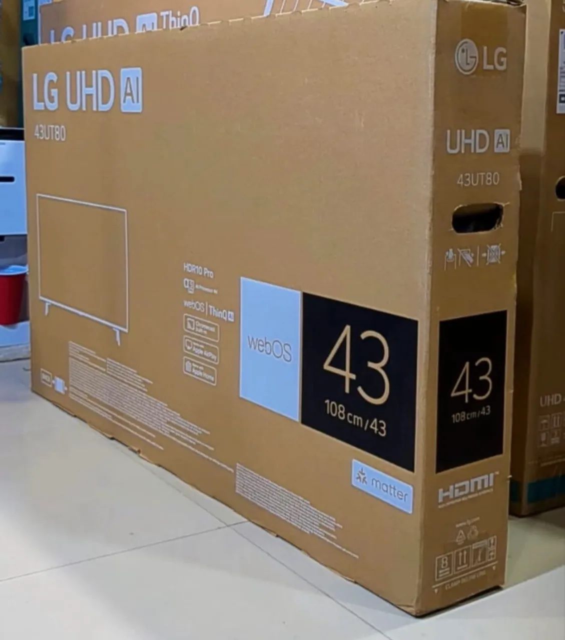 SMART TV LG 43? LACRADAS COM NOTA FISCAL