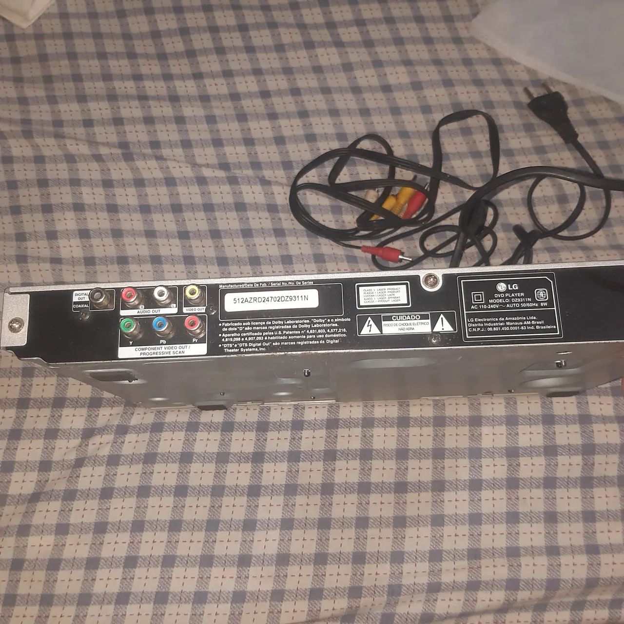 DVD e CD Player da LG, modelo DZ9311N. - Foto 2