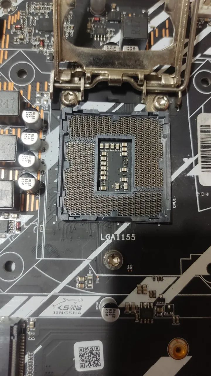Placa mãe JINGSHA LGA 1155 DDR3 B75 NOVA. - Foto 3