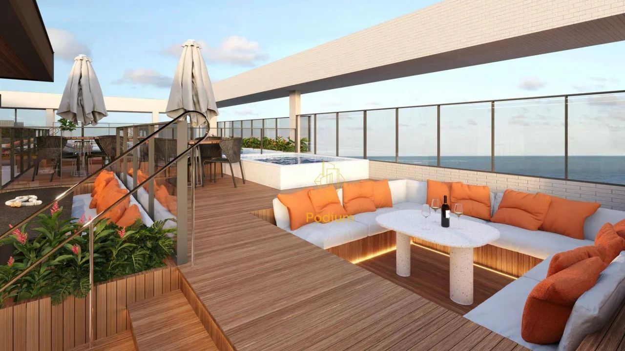 Apartamentos com varanda/ sacada a 450m da praia de Intermares - AP1388 - Foto 4