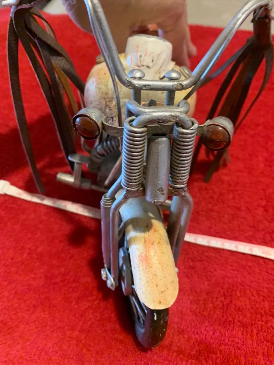 Moto em ferro decoração  - Foto 3