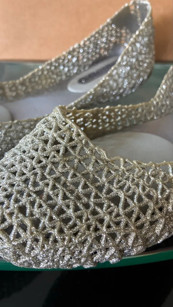 Melissa Campana Glitter Prata  - Foto 3