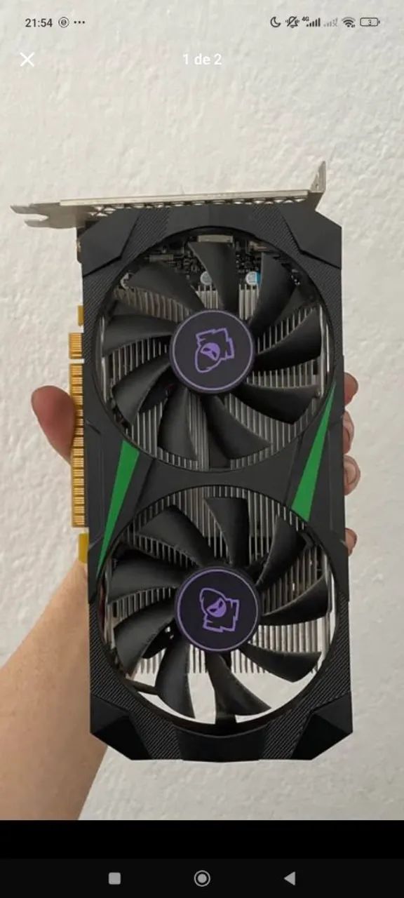Placa de vídeo GTX 1650 4 gb 
