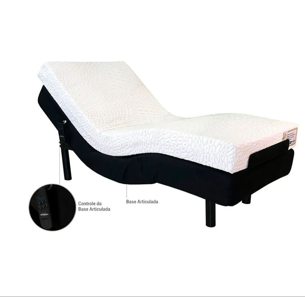Cama eletrica articulada  - Foto 4