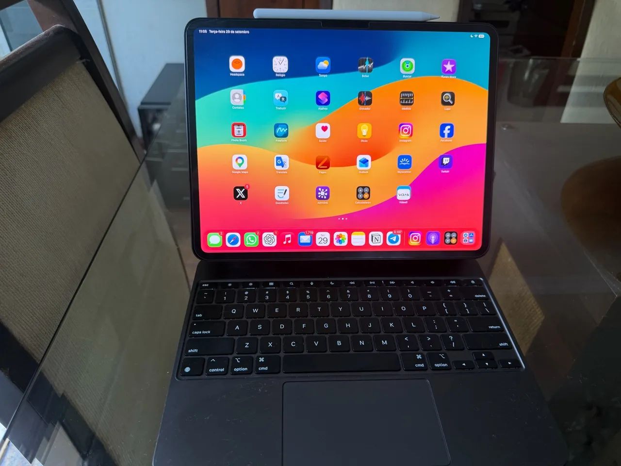 iPad Pro M5 13 256GB WIFI+CELULLAR + Pencil Pro + Magic Keyboard | 33 Ciclos