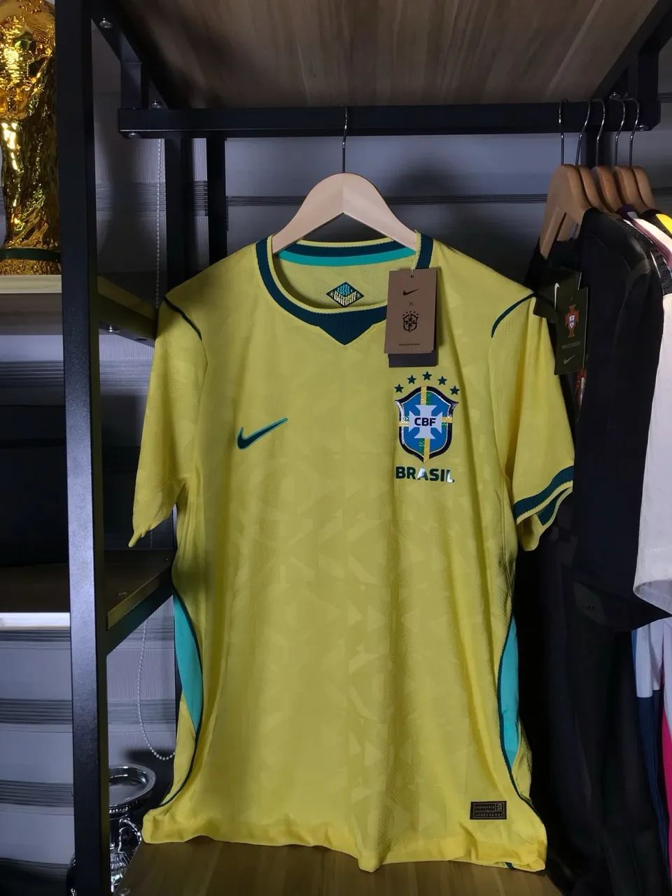 CAMISA BRASIL MODELO JOGADOR
