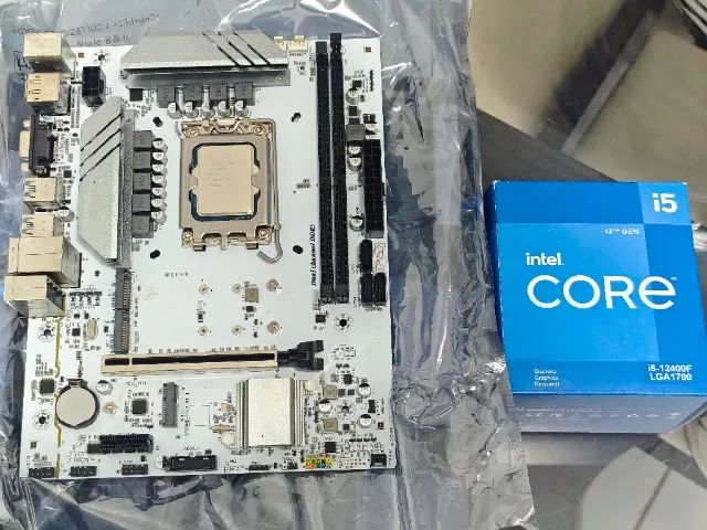 Kit Intel i5 12400f + Placa mãe B760 DDR5! - Foto 2