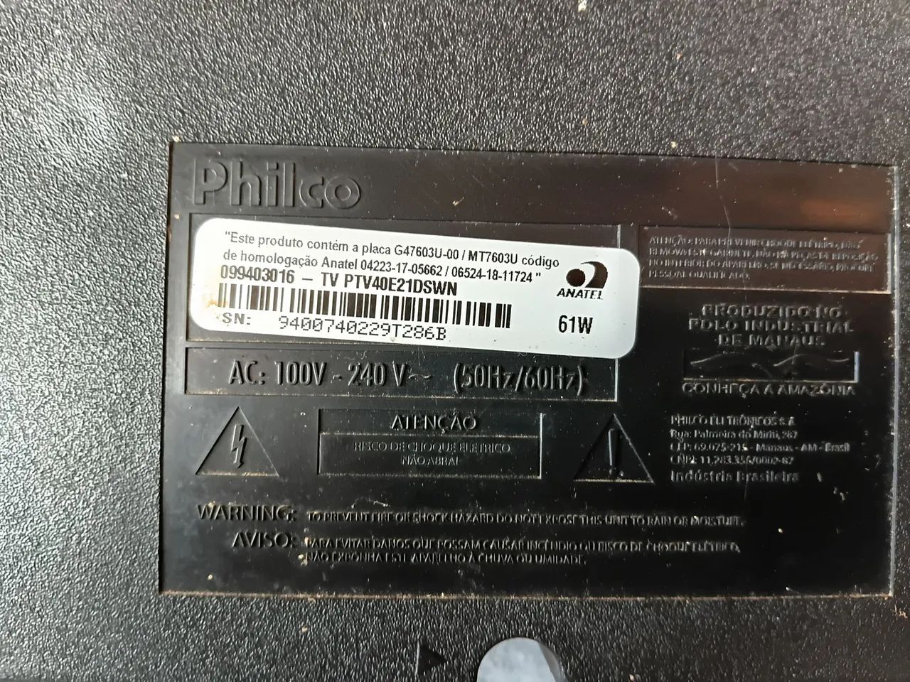 TV PHILCO Smart 40 Polegadas  - Foto 4