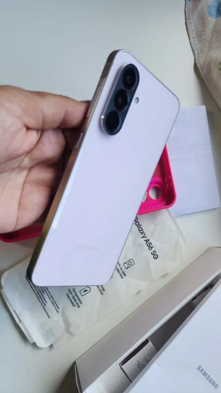 SAMSUNG A56 - Com garantia e nota fiscal. - Foto 2